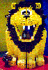 Freddies being eaten by Downtown Disney LegoLand's Lion
