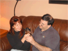 mom and dad love their new son